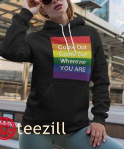 LGBT Pride - Come Out Wherever You Are T-Shirt Hoodies