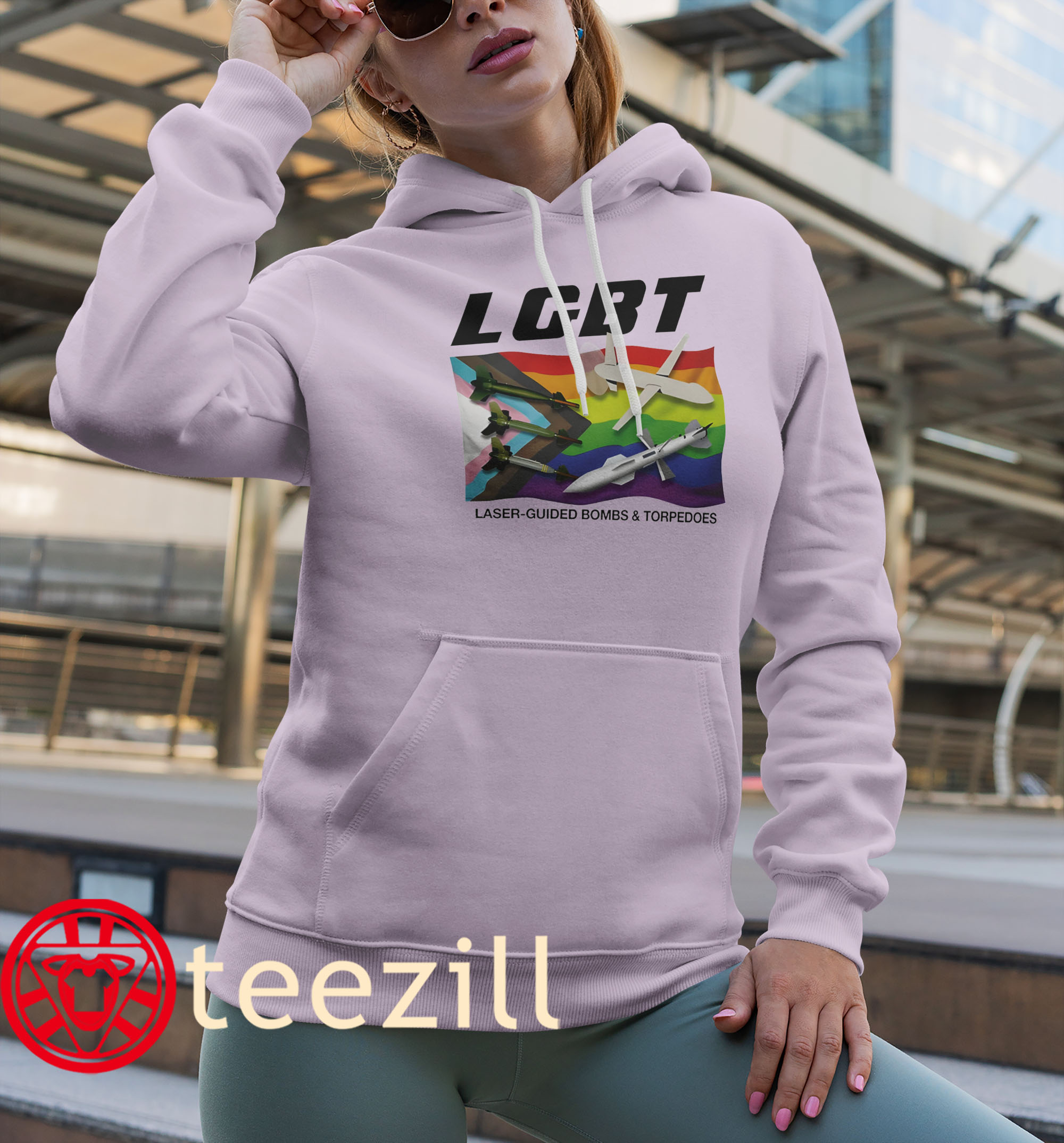 LGBT Tee Laser-Guided Bombs And Torpedoes Pride Month Shirt Hoodis