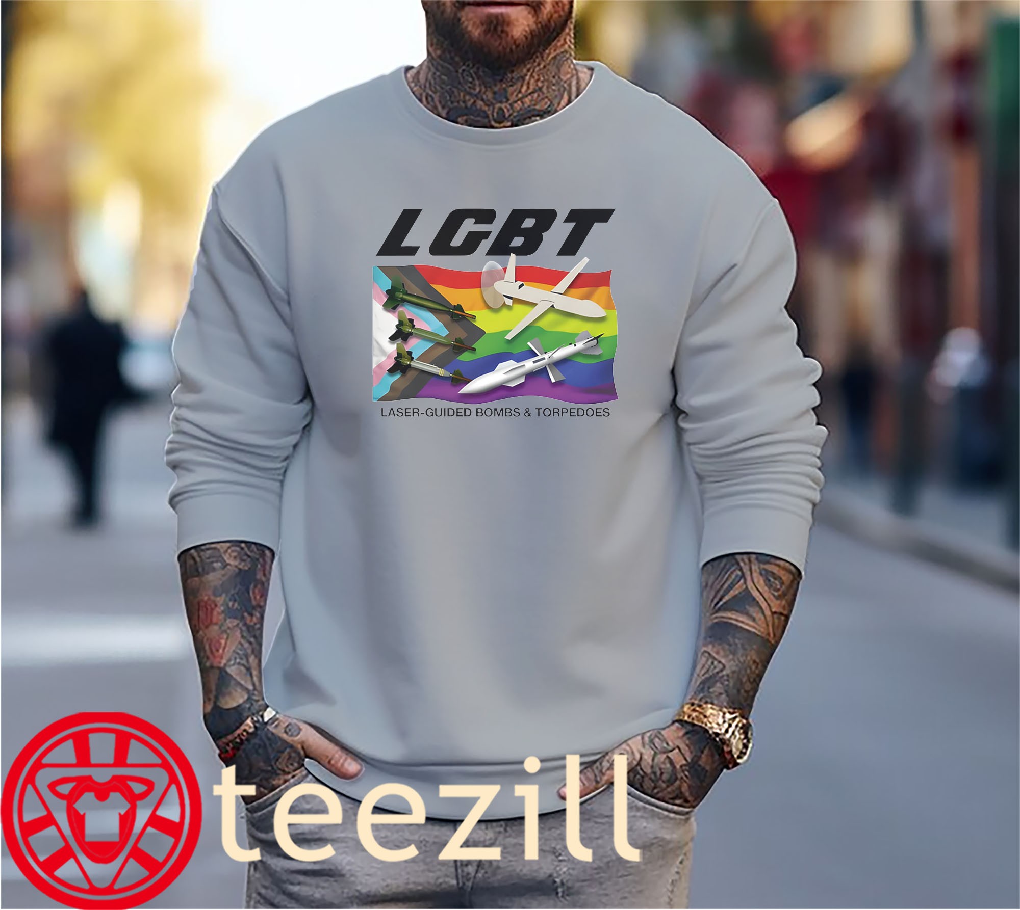 LGBT Tee Laser-Guided Bombs And Torpedoes Pride Month Shirts