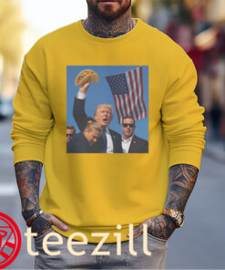 Let’s Go Taco Posters Flag Shirt Trump Always Chickens Out Classic