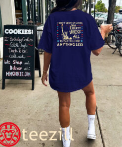 Liberty & Justice For All Every Day 4th of July TShirts