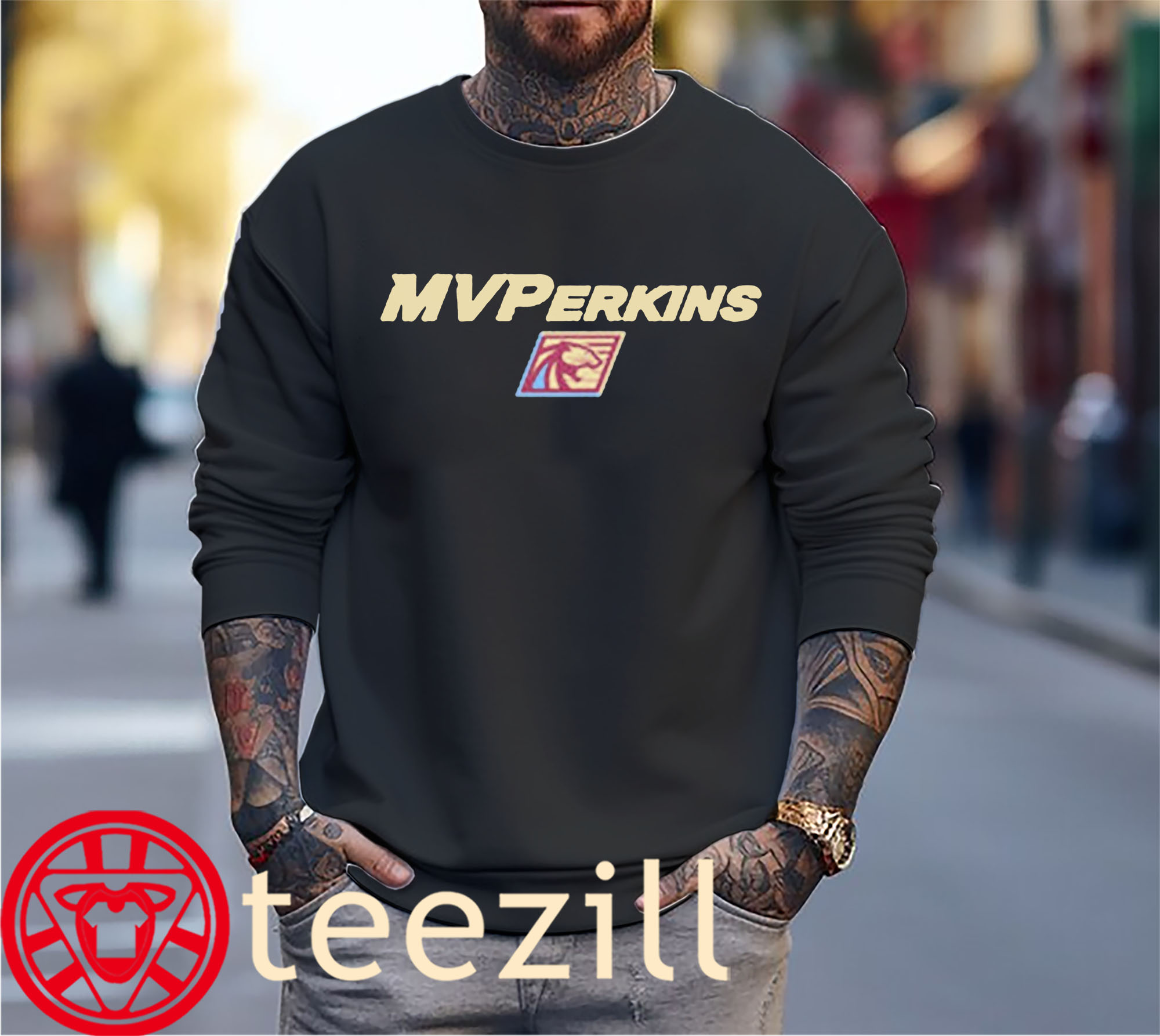 Logo Michigan Panthers Perkins Shirt