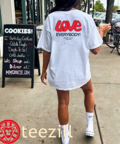 Love Everybody Except Nazis Fuck Nazis Premium TShirt