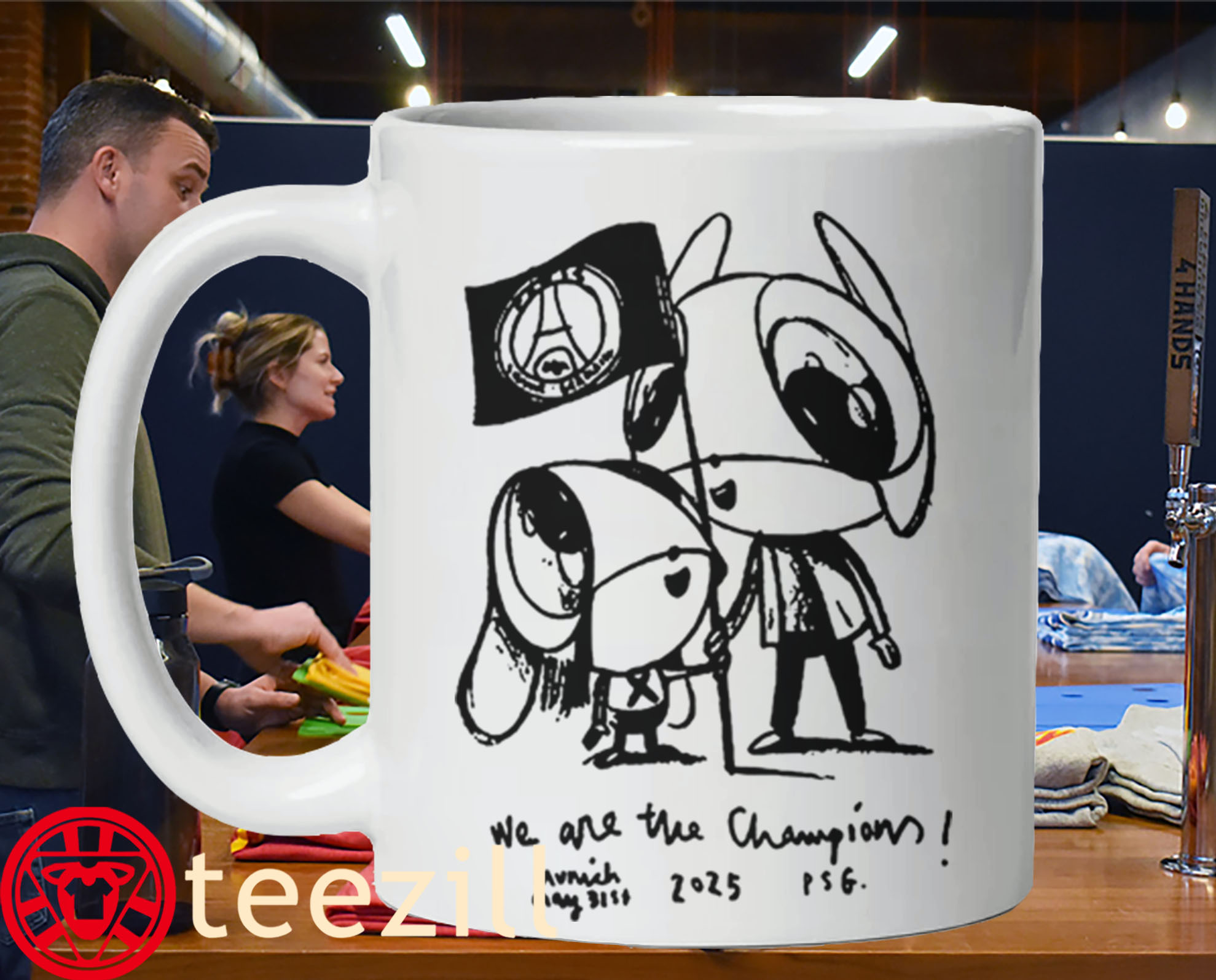 Luis Enrique We Are The Champion Special Mug