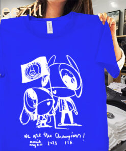 Luis Enrique We Are The Champion Special Shirt