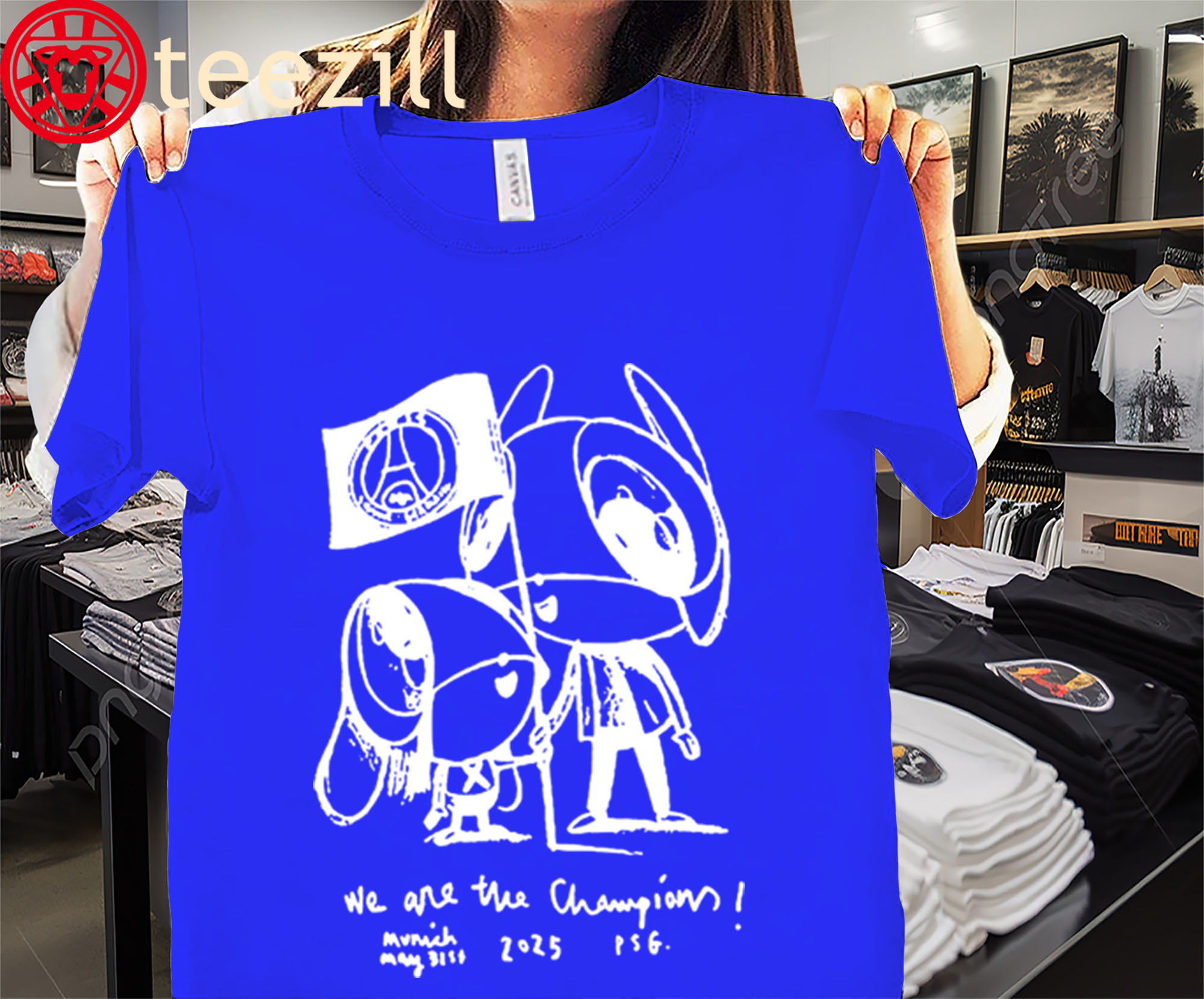 Luis Enrique We Are The Champion Special Shirt