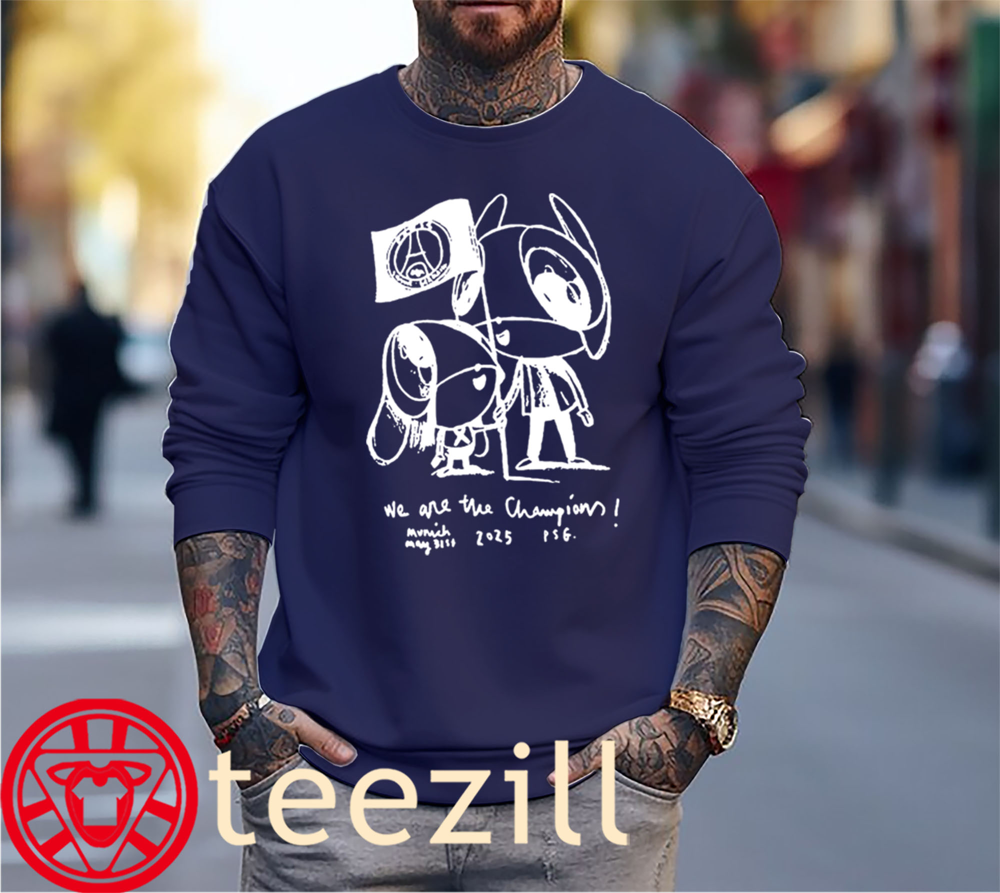 Luis Enrique We Are The Champion Special Shirts