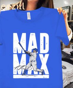 Mad Max Tee Max Muncy Los Angeles Baseball Shirt