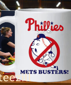 Mascot Phillies Mets Busters Premium Mug
