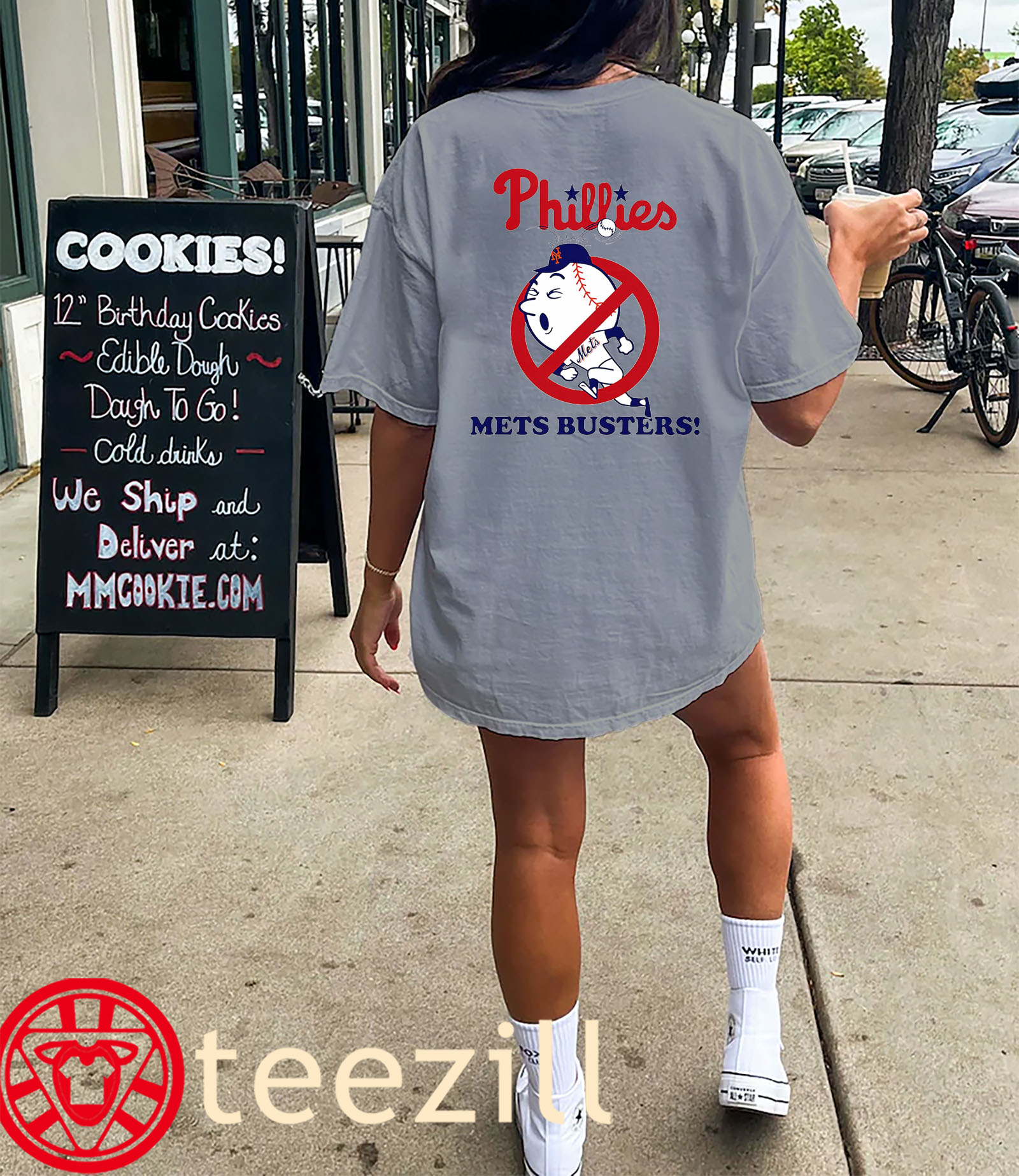 Mascot Phillies Mets Busters Premium Tee