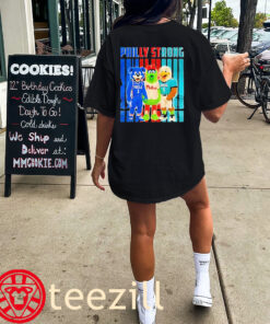 Mascot Philly Strong Hoops Home Runs and Touchdowns TShirts