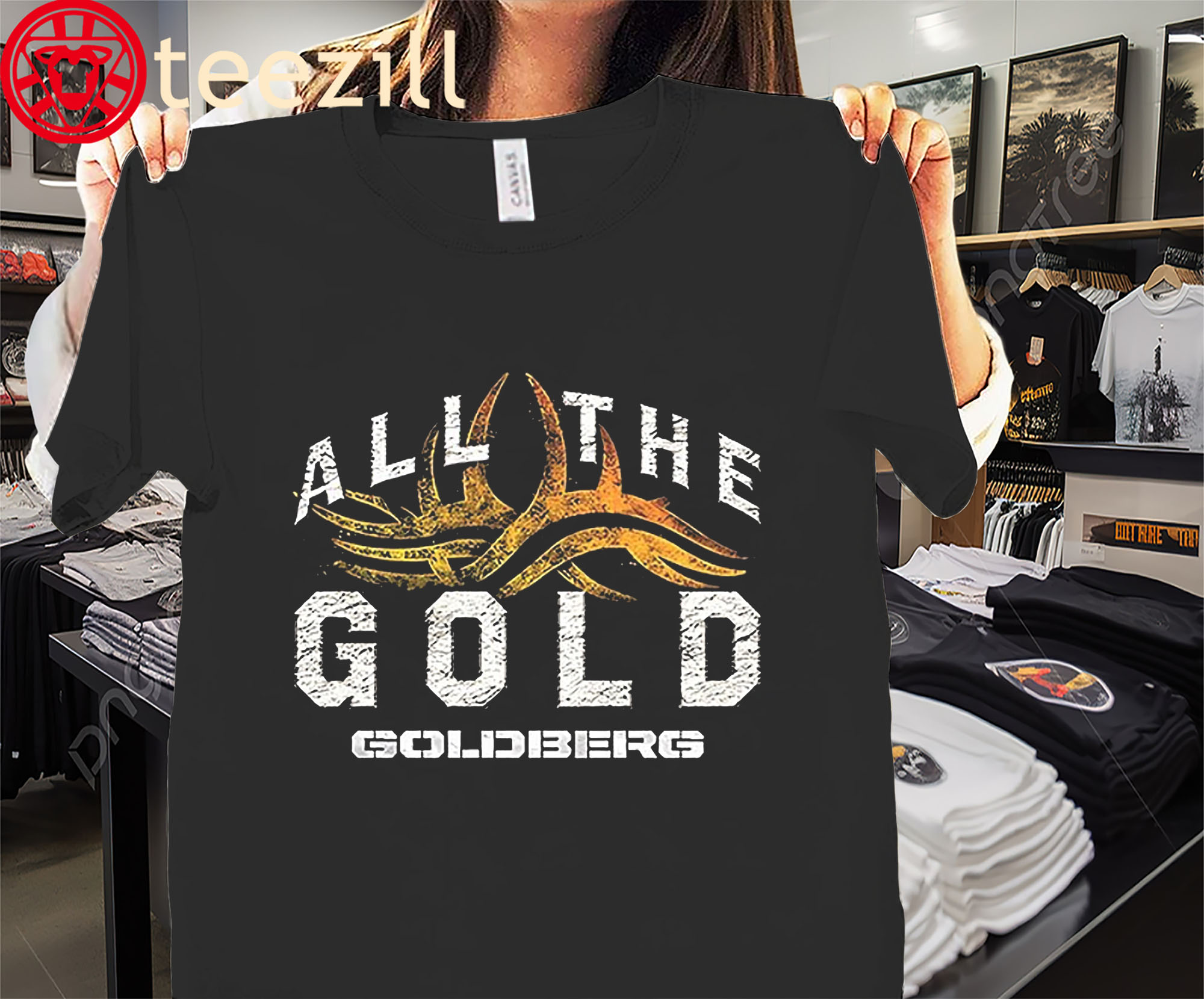 Men's WWE Goldberg All The Gold T-Shirt