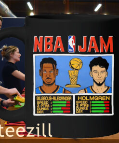 NBA Jam Holmgren & Shai Chet Holmgren & Shai Gilgeous-Alexander Mug