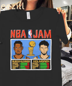 NBA Jam Holmgren & Shai Chet Holmgren & Shai Gilgeous-Alexander Shirt