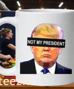 NOT My President Shirt Anti Left Memes Trump mug