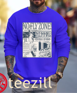 No Fly Zone Tee ROBBED! Julio Rodriguez Headline