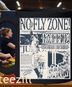 No Fly Zone Tee ROBBED! Julio Rodriguez Headline Mug
