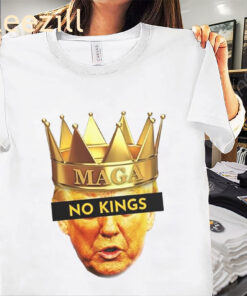No Kings- A Republic- Not a Monarchy Anti-Trump Shirt