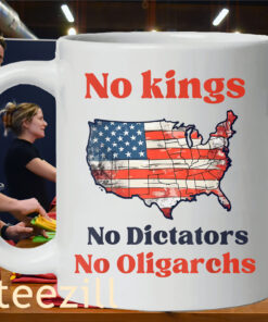 No Kings- No Dictators- No Oligarchs- Anti Trump Mung