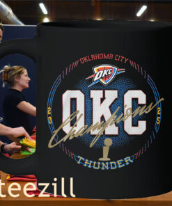 OKC 2025 NBA Finals Champions All Access Urban Mug Oklahoma City Thunder