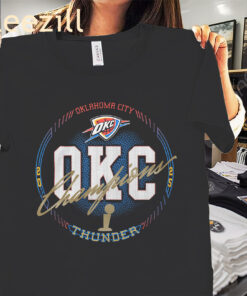 OKC 2025 NBA Finals Champions All Access Urban T-Shirt Oklahoma City Thunder