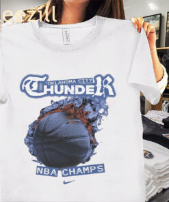 OKC 2025 NBA Finals Champions Celebration Parade Roster Shirt