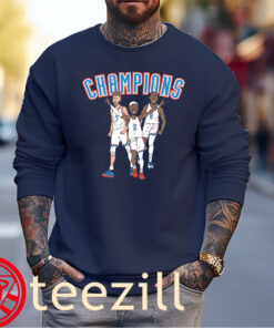 OKC Big 3 Champions Finals 2025 TShirt Chet Holmgren - Shai Gilgeous - Jalen Williams