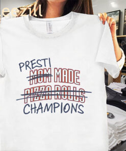 OKC Presti Mom Made Pizza Rolls Champions Tee Shirt