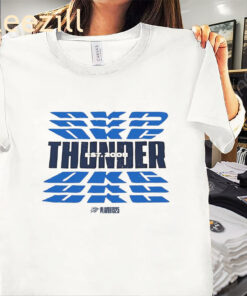 OKC Thunder EST.2008 Finals 2025 Tee NBA Finals Game 5 Shirt - Oklahoma City Thunder