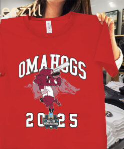 Omahogs TShirt Arkansas Razorbacks Baseball