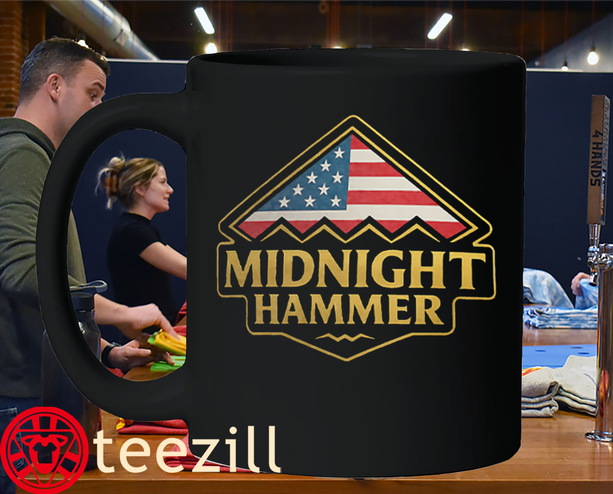 Operation Midnight Hammer B-2 Stealth Jet Military Mug