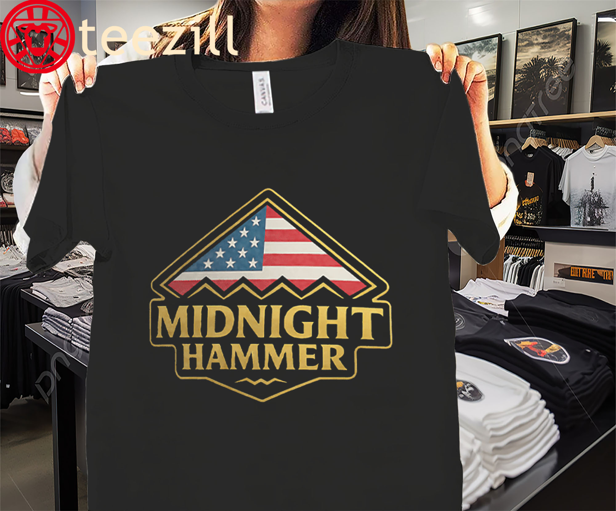 Operation Midnight Hammer B-2 Stealth Jet Military Shirt