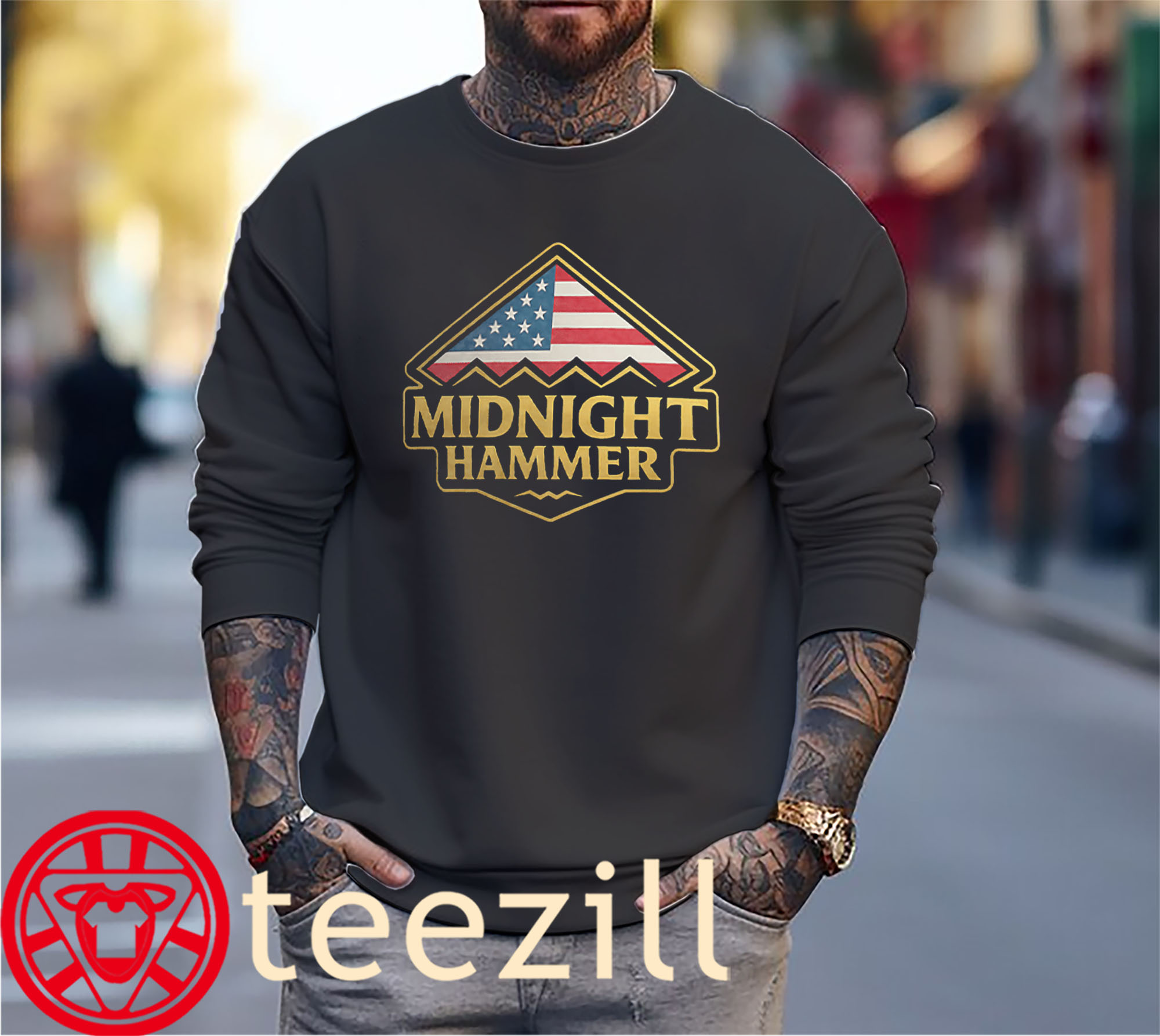 Operation Midnight Hammer B-2 Stealth Jet Military Sweaters