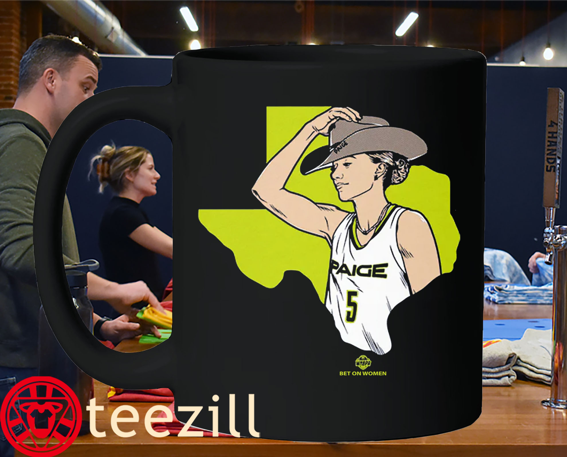 Paige Bueckers Dons Cowboy Bueckers mug