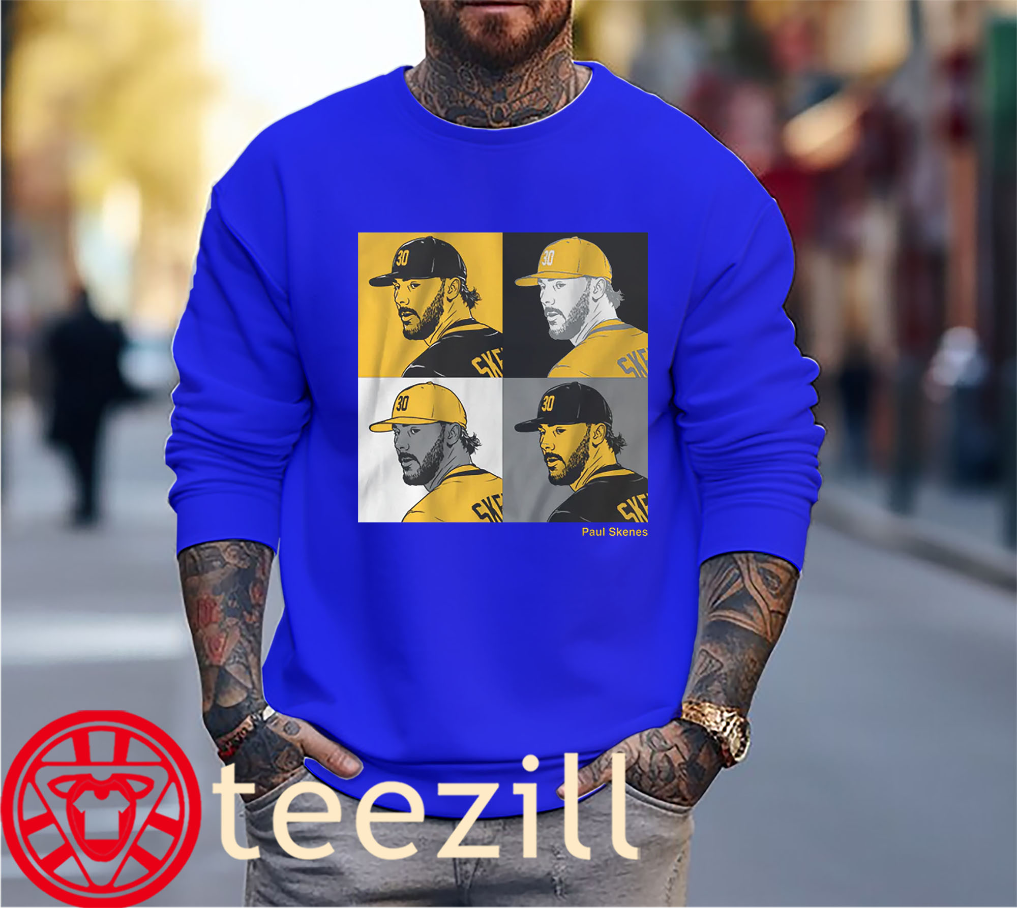 Paul Skenes Collage Panels Shirt