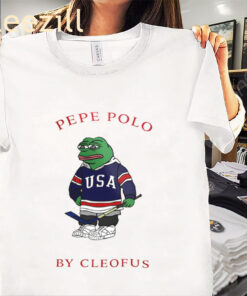 Pepe Polo by Cleofus Funny Frog Shirt