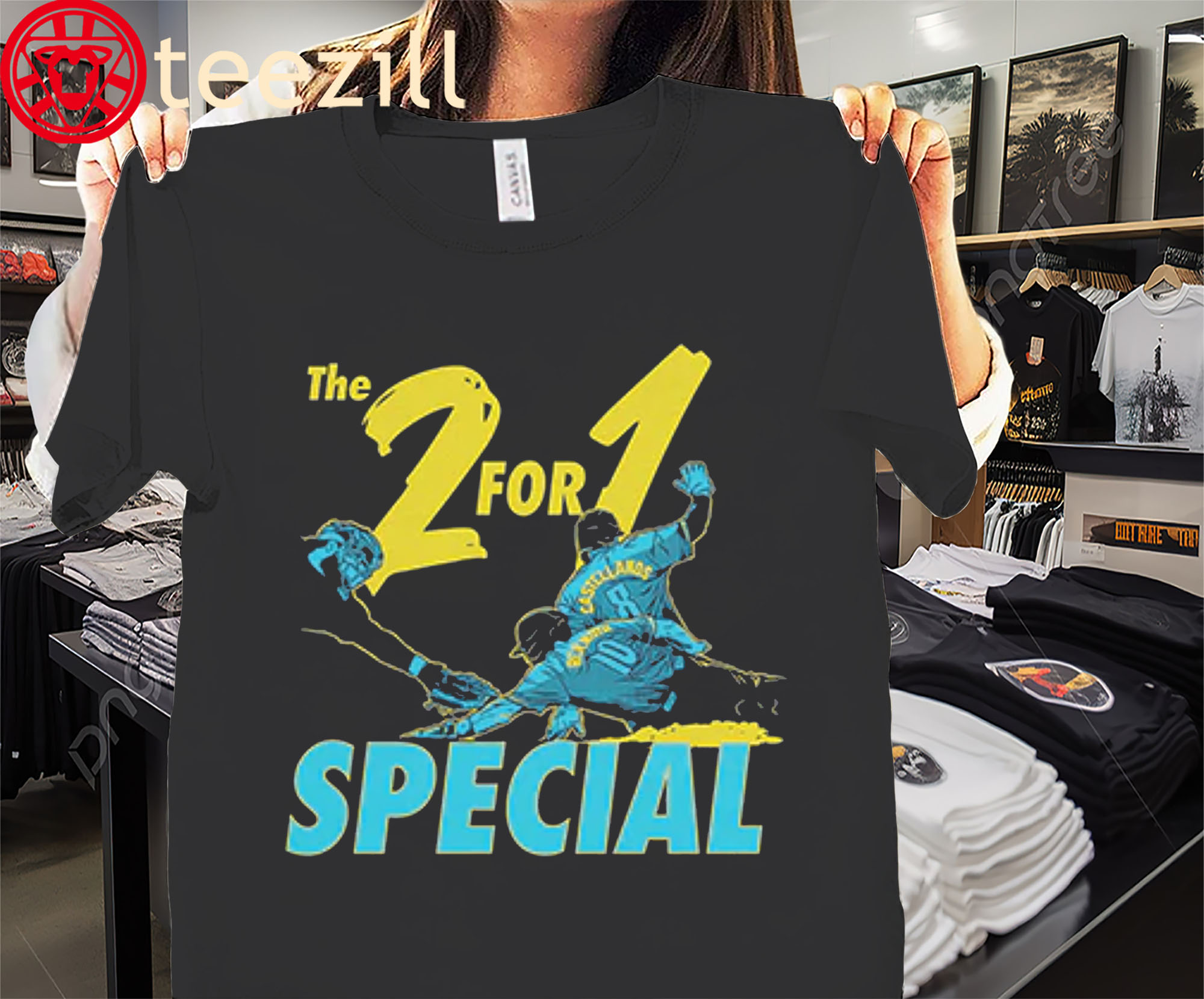 Philadelphia The 2-For-1 Shirt Realmuto & Castellanos