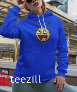 Photogenic Beetle Emoji Face Smiley Shirt Hoodies
