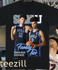 Posters Family Lies Cameron Boozer - Cayden Boozer Slam Cover Shirt