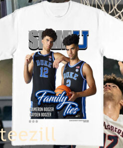 Posters Family Lies Cameron Boozer - Cayden Boozer Slam Cover Shirts