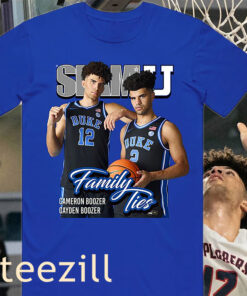 Posters Family Lies Cameron Boozer - Cayden Boozer Slam Cover Tee