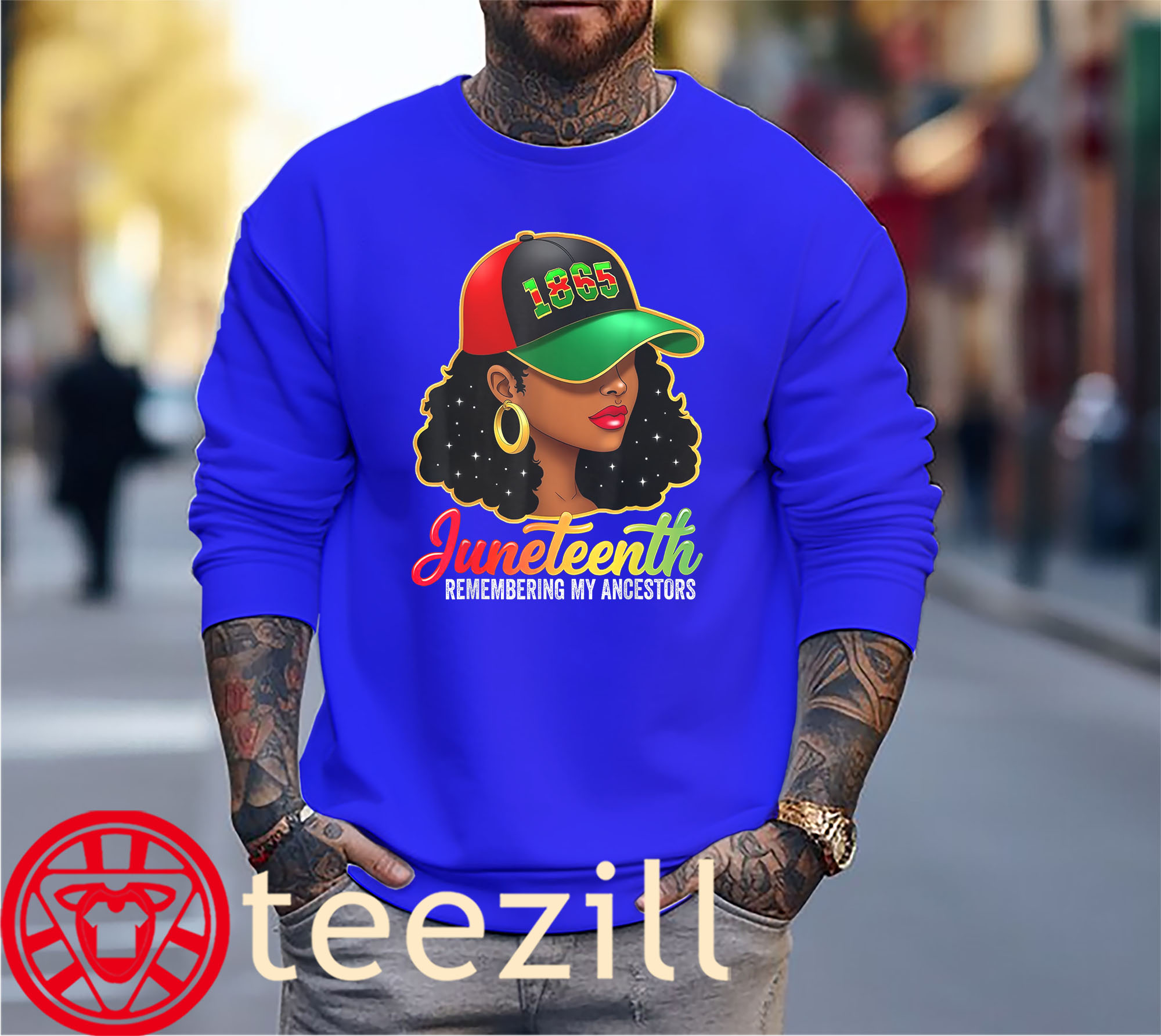 Premium 1865 Juneteenth Remembering My Ancestors TShirt