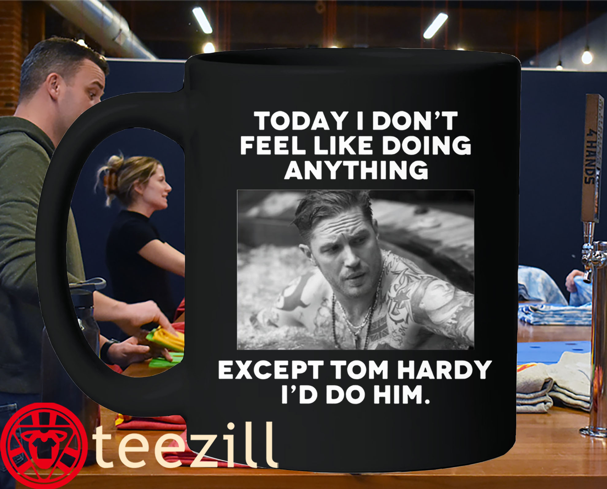 Premium Except Tom Hardy I'd Do Him Mug