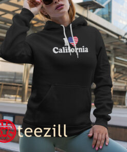Premium I Love California Shirt hoodies