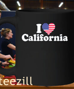 Premium I Love California Shirt mug