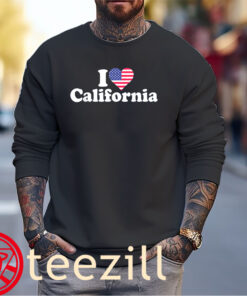 Premium I Love California Shirt sweater