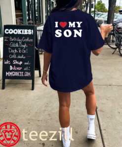 Premium I Love My Son Shirt classic
