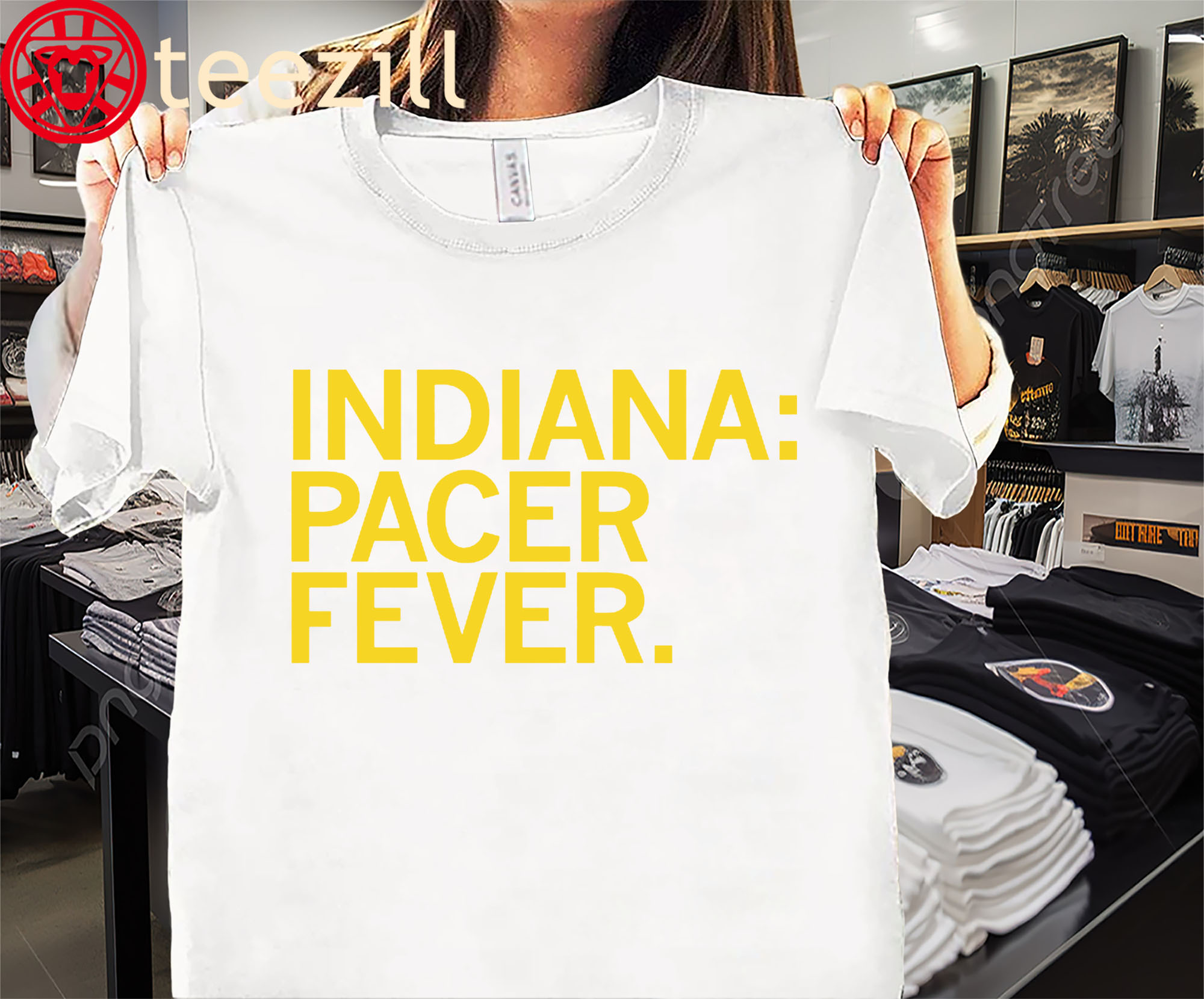 Premium Indiana Pacers Fever Team Shirt