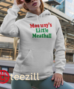 Premium Mommy's Little Meatball Italian Hoodies