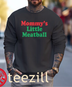 Premium Mommy's Little Meatball Italian Sweater